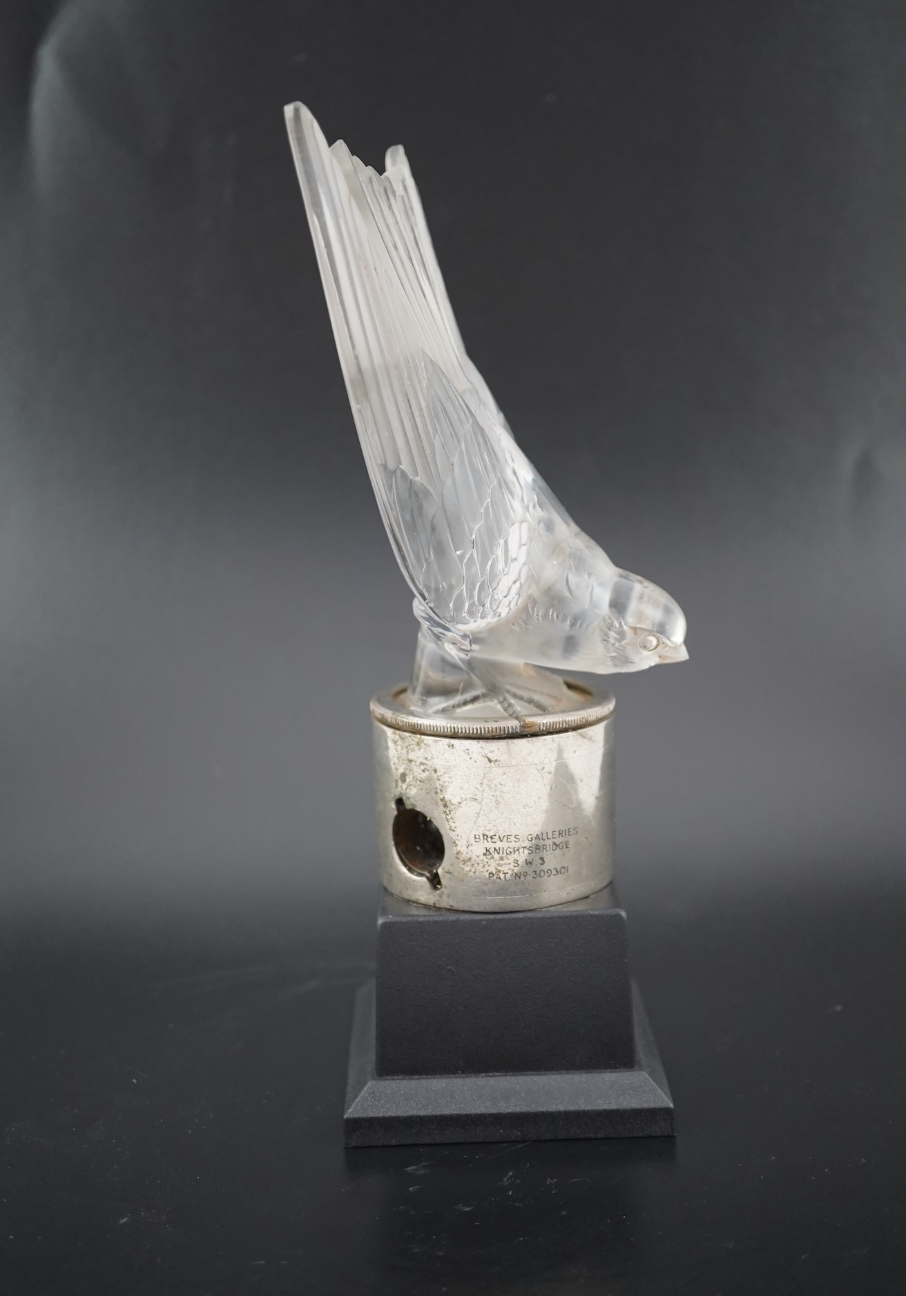 René Lalique: A 'Hirondelle' mascot